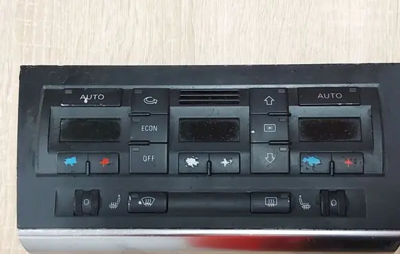 Audi A4 S4 B6 8E 8H Climate control unit 8E0820043J