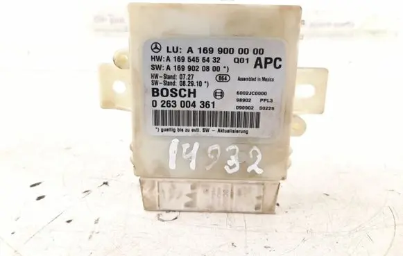 Mercedes-Benz B W245 Parking PDC control unit/module 1699000000 1699007400