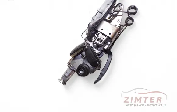 Steering wheel axle set