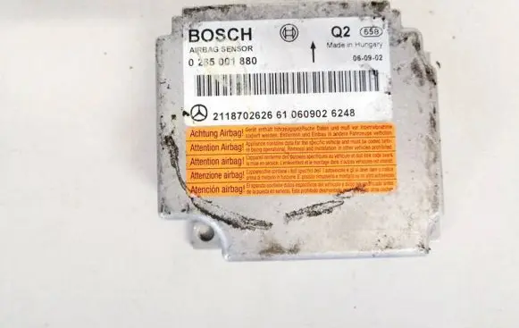 Mercedes-Benz E W211 Airbag control unit/module 0285001880 2118702626