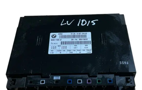 BMW 5 E60 E61 Seat control module 6135692731002 692731002 000115010