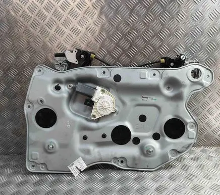 Front door window regulator with motor