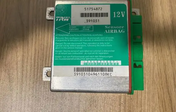 Fiat Grande Punto Airbag control unit/module 51754872 391031