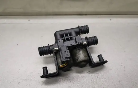 Coolant heater control valve