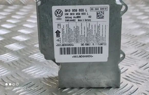 Audi A4 S4 B8 8K Airbag control unit/module 8K0959655L