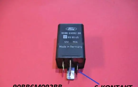 Ford Escort Glow plug pre-heat relay 90BB6M092BB