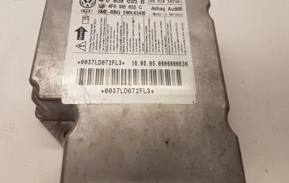 Audi A6 S6 C6 4F Airbag control unit/module 4F0959655B 5WK43416 4F0910655C