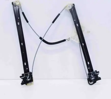 Front door window regulator with motor