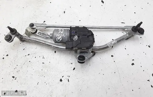 Front wiper linkage