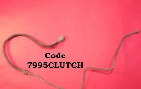 Mazda 626 Clutch pipe/line 7995CLUTCH