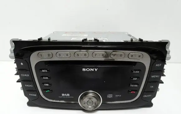 Ford Focus Radio/CD/DVD/GPS head unit 8M5T18C939LE 10R023938 V003961