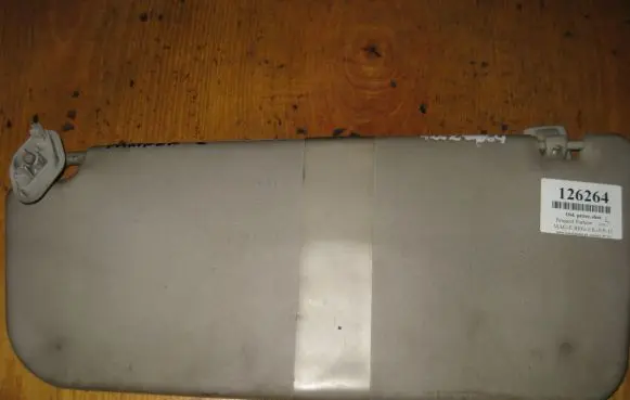 Peugeot Partner Sun visor