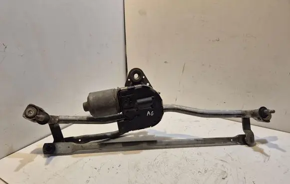 Audi A6 S6 C6 4F Front wiper linkage and motor 0423954390