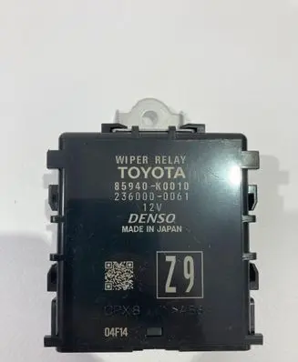 Toyota Yaris XP210 Window wiper relay 85940-K0010