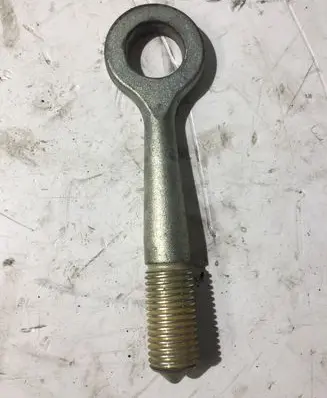 Towing hook eye
