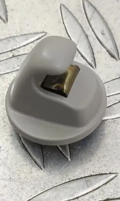 Sun visor clip/hook/bracket