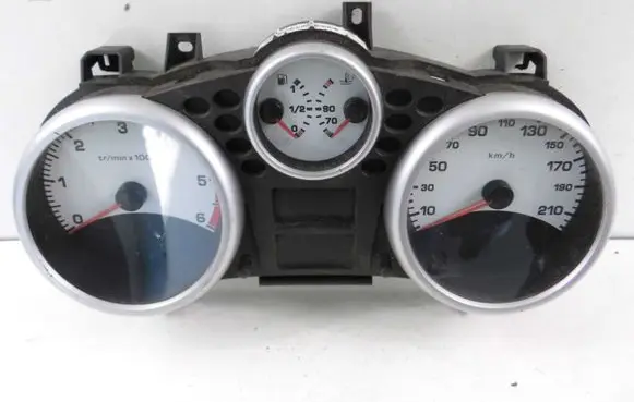 Peugeot 207 CC Speedometer (instrument cluster) 9662904780