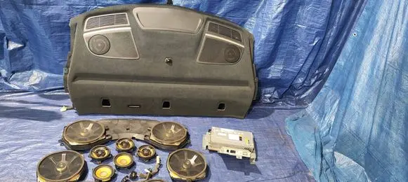 Jaguar XJ X351 Parcel shelf speaker AW93-04692-BC AW93-18808-CB AW93-18808-DC