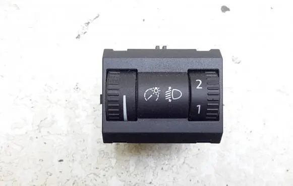 Skoda Superb B6 (3T) Headlight level height control switch 3t0941333