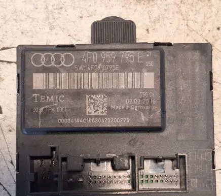 Audi A6 S6 C6 4F Door control unit/module 4F0910795E 4F0959795E 0033TFK0001