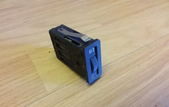 Panel lighting control switch