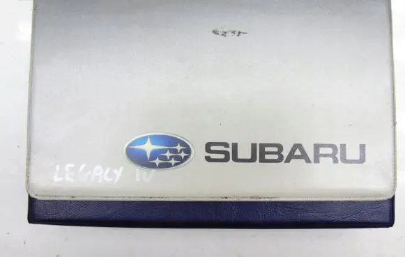 Subaru Legacy User manual 