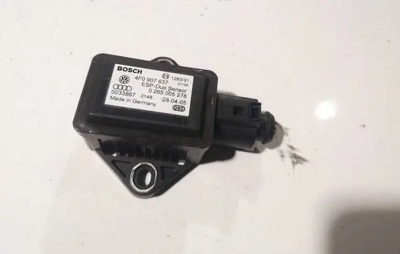 Audi A6 S6 C6 4F ESP acceleration yaw rate sensor 4f0907637 0265005278