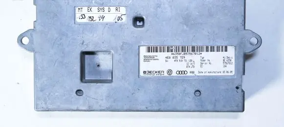 Audi A6 S6 C6 4F MMI control unit 4E0035729