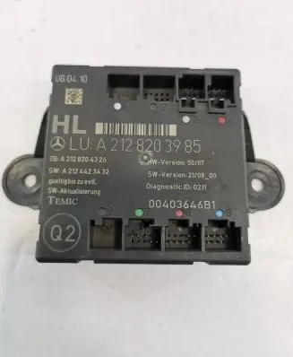 Mercedes-Benz C W204 Door control unit/module A2128203985