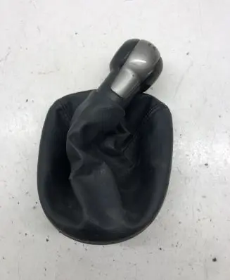 Gear lever shifter trim leather/knob