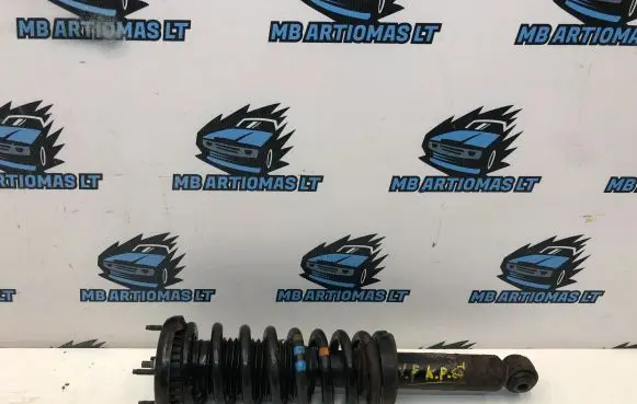 Jaguar XF X250 Rear shock absorber with coil spring 
