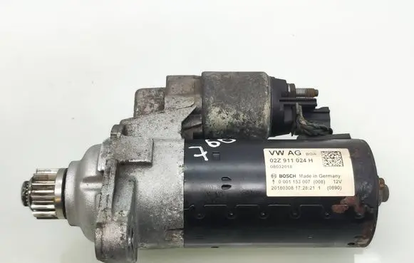 Volkswagen Transporter - Caravelle T6 Starter motor 02Z911024H 08032018 0001153007