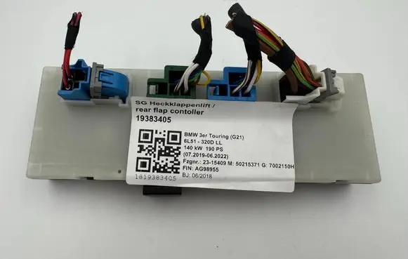 Tailgate/trunk control unit/module