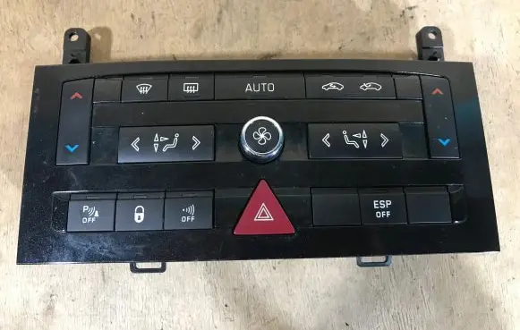 Peugeot 407 Climate control unit 96715292XN 96466840XT 96512442XT