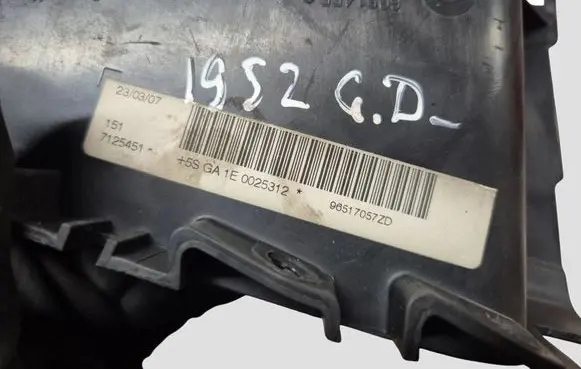 Citroen C6 Side airbag 96517057ZD