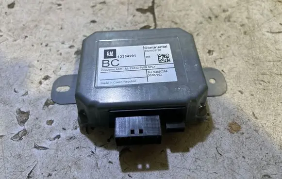 Opel Corsa E GPS navigation control unit/module 5WK50278B 13384291 53650294