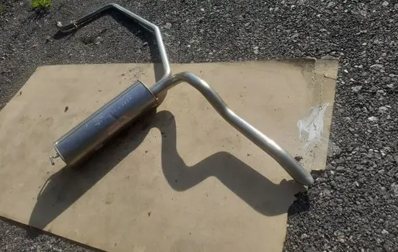 Renault Trafic II (X83) Rear muffler/silencer tail pipe 4020507BOSAL