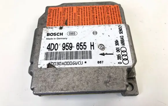 Audi A8 S8 D2 4D Airbag control unit/module 4D0959655H 0285001309