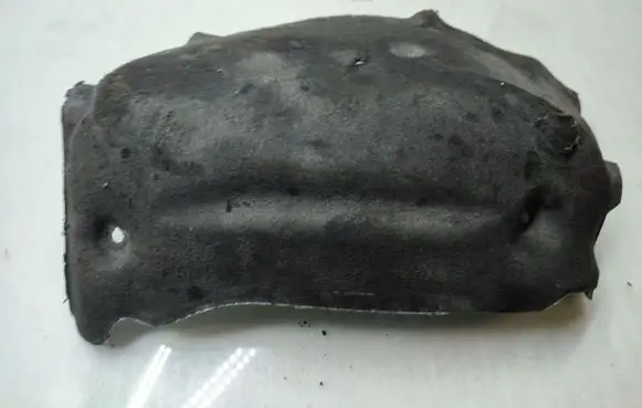 Heat shield in engine bay