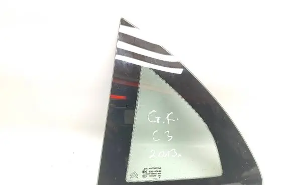 Citroen C3 Rear side window 43R00048 E000255 DOT24M189AS2