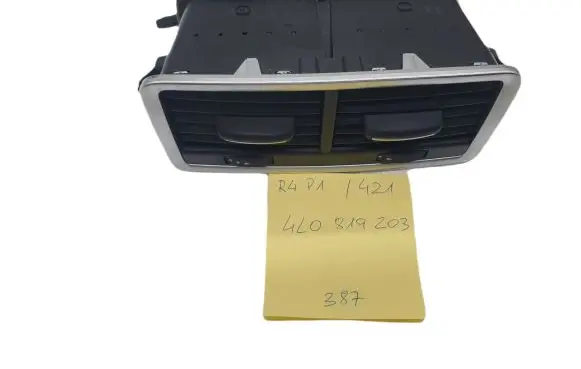 Audi A6 S6 C6 4F Dash center air vent grill 4LO819203