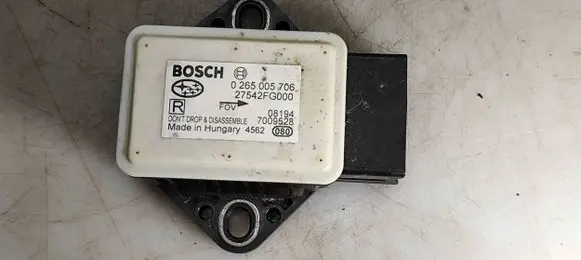 Subaru Forester SH ESP acceleration yaw rate sensor 27542FG000 7009528 0265005706