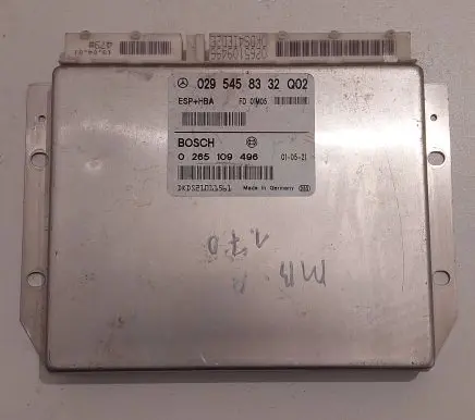 Mercedes-Benz A W168 ESP (stability system) control unit 0295458332 0265109496 DKDS21011561