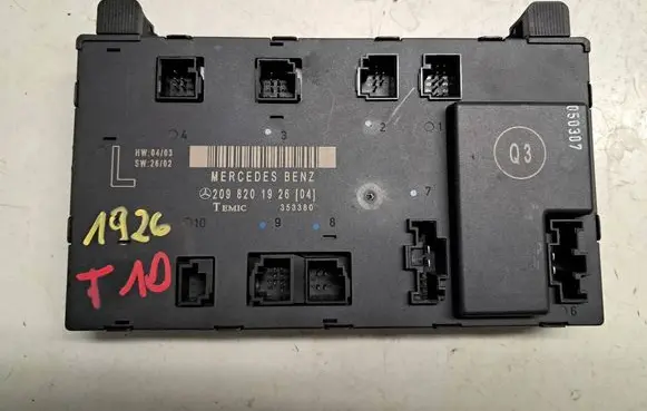 Mercedes-Benz CLK A209 C209 Door control unit/module 2098201926 353380