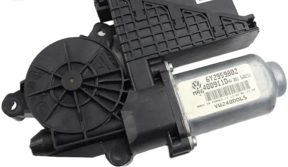Volkswagen Polo IV 9N3 Front door window regulator motor 6Y2959802 440775EW VW240DDLS