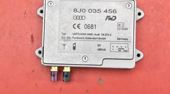 Audi A3 S3 A3 Sportback 8P Sound amplifier 8J0035456