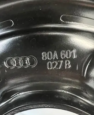 Audi Q5 SQ5 R18 spare wheel 80A601027B