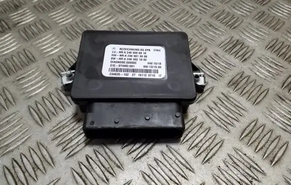 Mercedes-Benz B W246 W242 Hand brake control module A2469006816 A2469013906 A2469021002