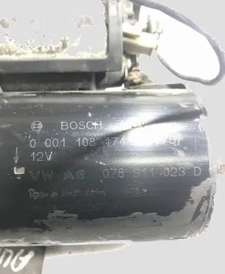 Audi A6 S6 C5 4B Starter motor 078911023D 0001108174