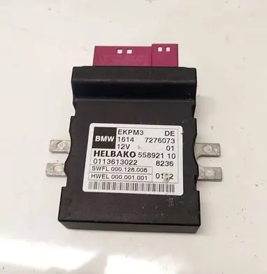 BMW 5 F10 F11 Fuel injection pump control unit/module 16147276073